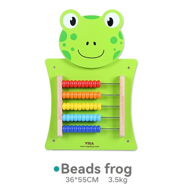 Activity Centers |   Learning Advantage Frog Activity Wall Panel – Interactive Toddler Learning Center Activity Centers Activity Centers