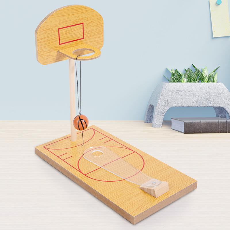 Board Games |   New Entertainment Executive Wooden Desktop Basketball Game Board Games Board Games