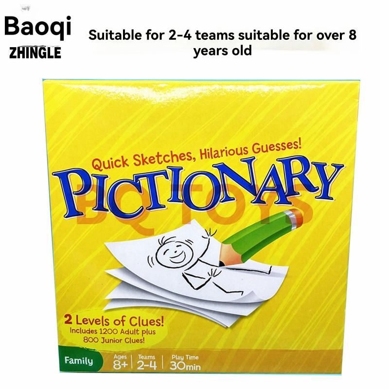 Board Games |   Pictionary Classic Drawing Party Game By Sampson Morrison Board Games Board Games