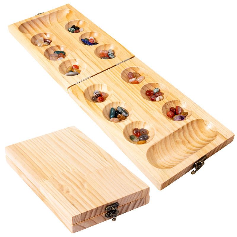 Board Games |   Pressman Mancala Strategy And Counting Board Game Board Games Board Games