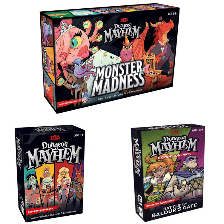 Card Games |   Dungeon Mayhem: Monster Madness Deluxe Card Game Card Games Card Games