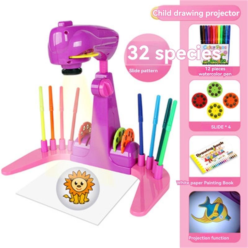 Drawing, Color & Painting |   Art Drawing Projector Set Arts & Crafts Drawing, Color & Painting