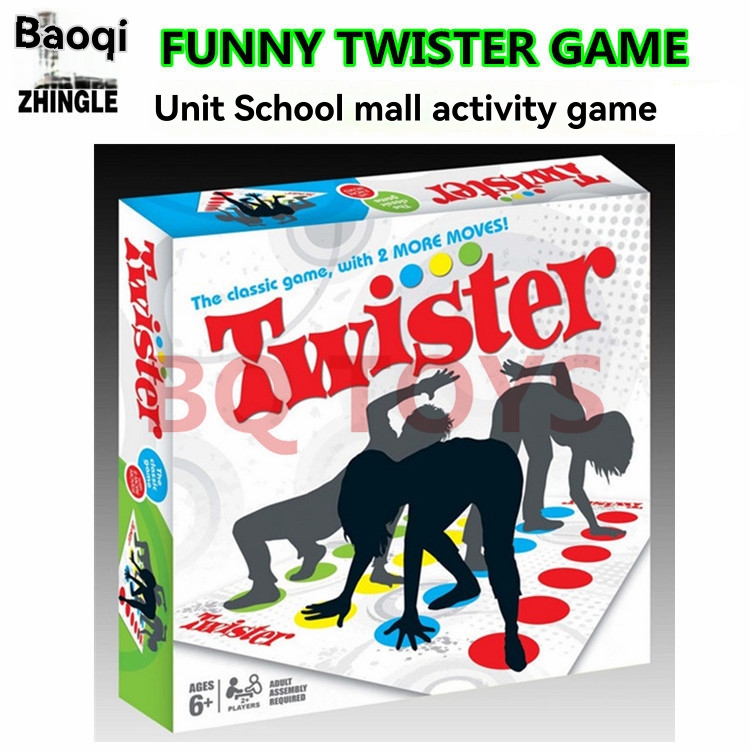 Family & Entertainments Games |   Classic Twister Family Party Game By Winning Moves Family & Entertainments Games Family & Entertainments Games