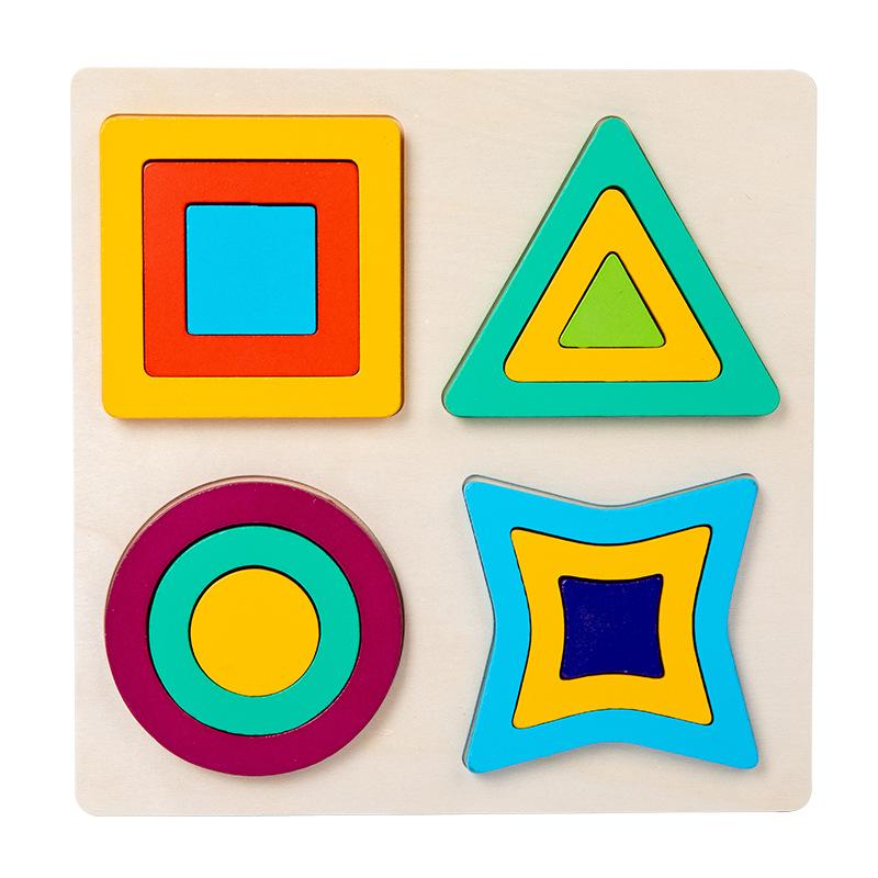 Math, Counting & Time |   Shapes All Around Us – Geometric Learning Set – Educational Toy Learning & Development Math, Counting & Time