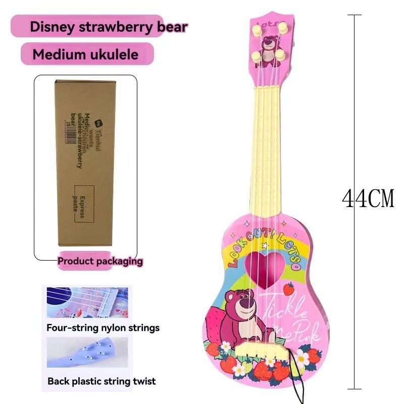 Musical & Sound Toys |   Hape Flower Power First Musical Guitar Turquoise For Ages 3+ Baby & Toddler Toys Musical & Sound Toys