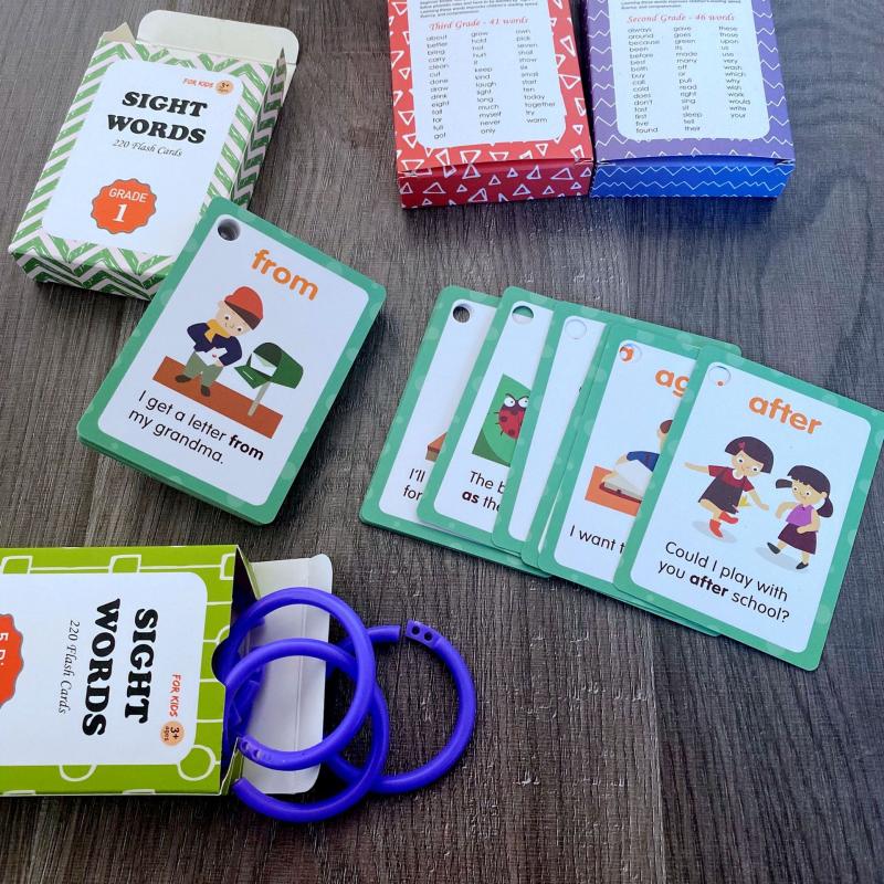 Reading, Writing & Speech |   Junior Learning Comprehension Flashcards Set – Interactive Learning For Ages 6-9 Learning & Development Reading, Writing & Speech