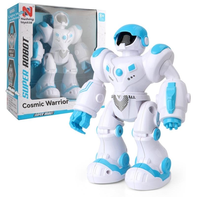 Robotics & Coding |   Powerman Kid Bilingual Smart Robot With Remote Control And Foam Disc Shooter Learning & Development Robotics & Coding