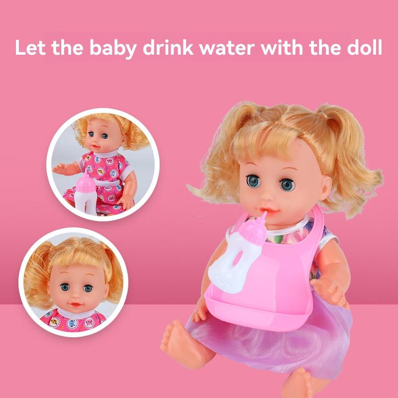 Stuffed Animals & Plush Toys |   You & Me 14-Inch Hungry Baby Doll With Feeding Accessories Baby & Toddler Toys Stuffed Animals & Plush Toys