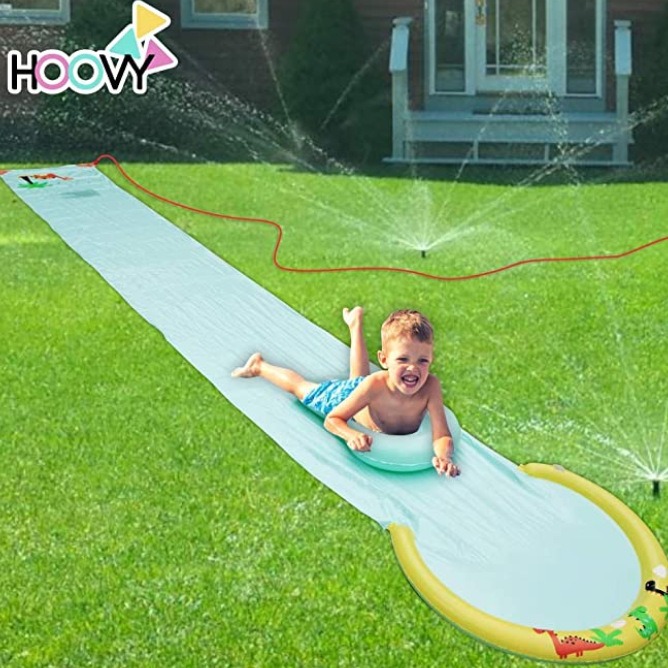 Swimming Pools & Water Toys |   H2Ogo! Backyard Double Racing Water Slide, 18 Ft Outdoor Play Swimming Pools & Water Toys