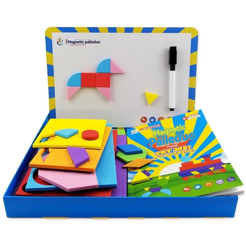 Wood & Jumbo Blocks |   Mindware Pattern Play Colorful Wooden Blocks And Tray Set Building Blocks & Sets Wood & Jumbo Blocks