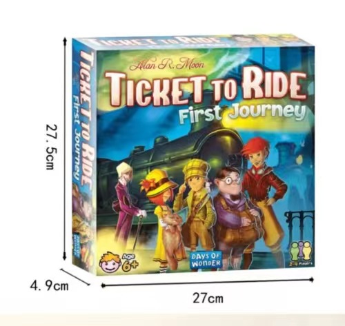 Board Games |   Ticket To Ride: First Journey Usa Map Board Game Board Games Board Games